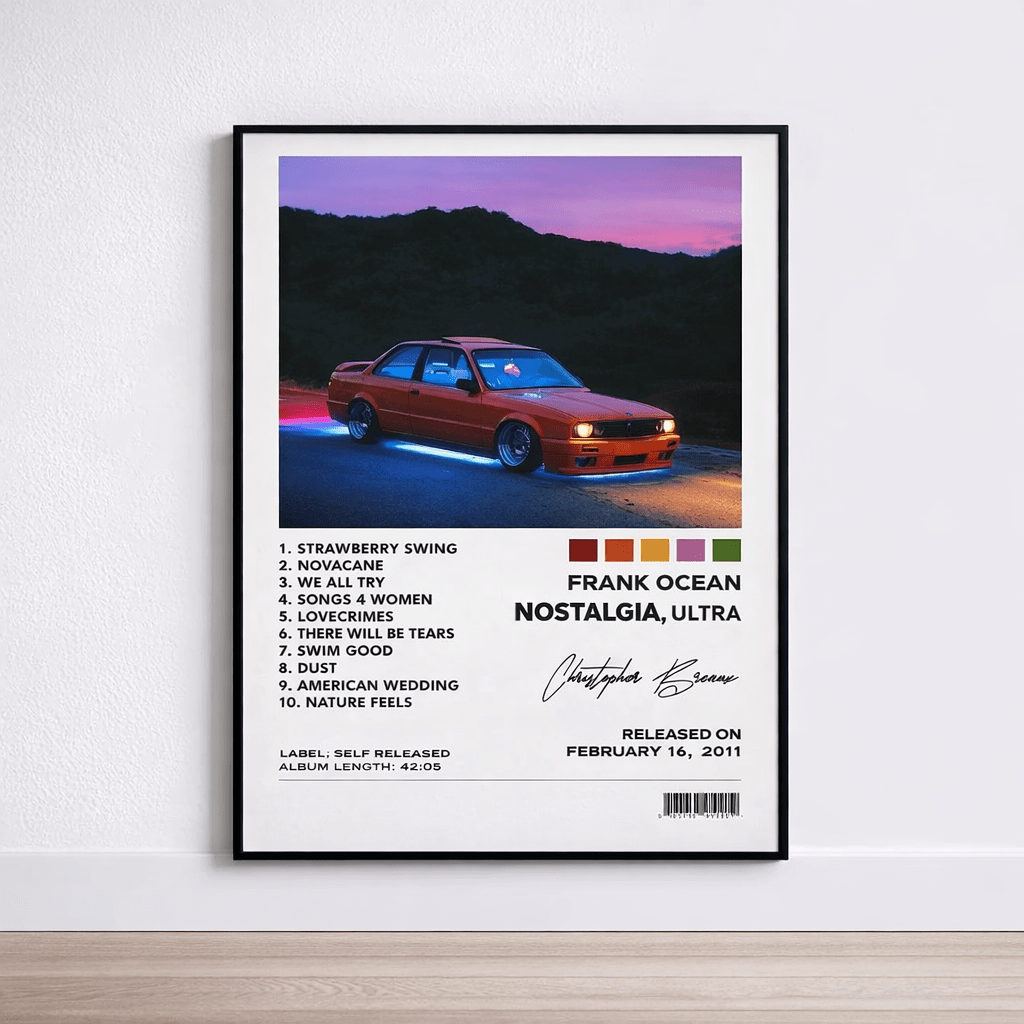 Frank Ocean Poster - LIVORA