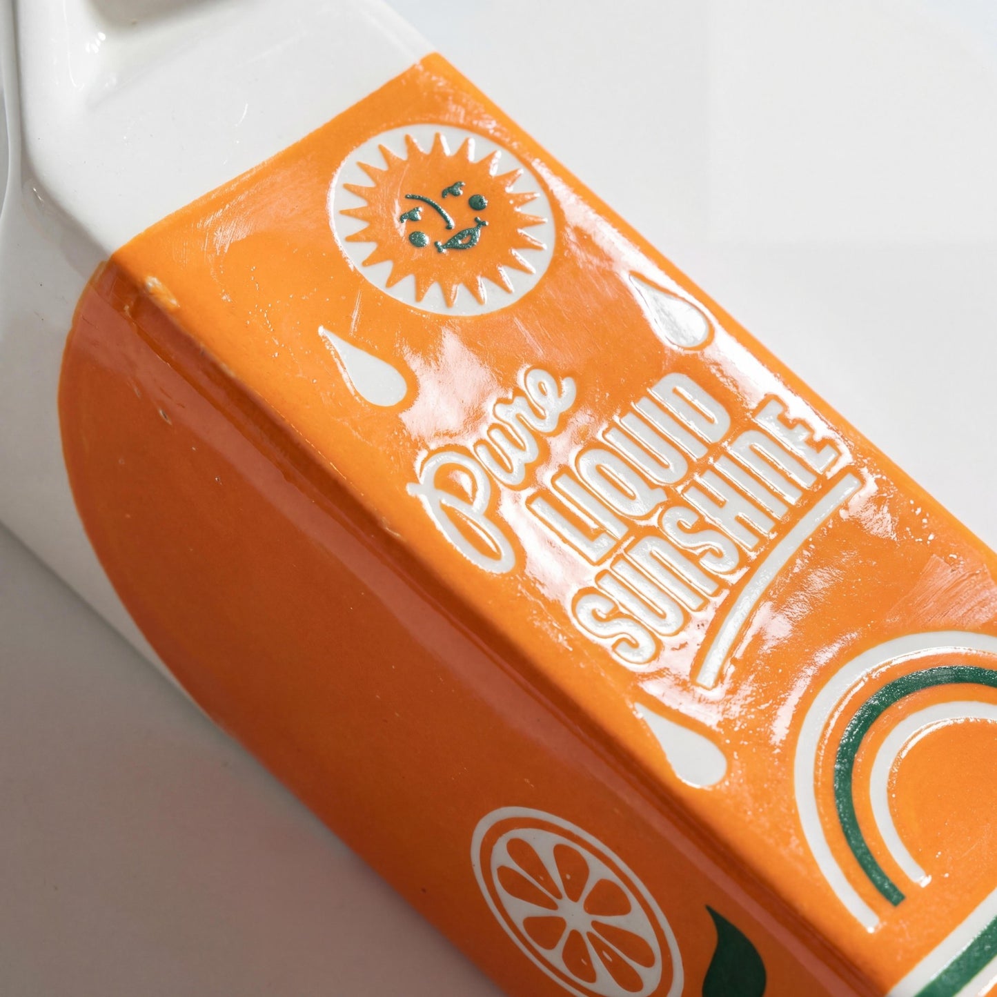 Vintage Orange Juice Vase - LIVORA