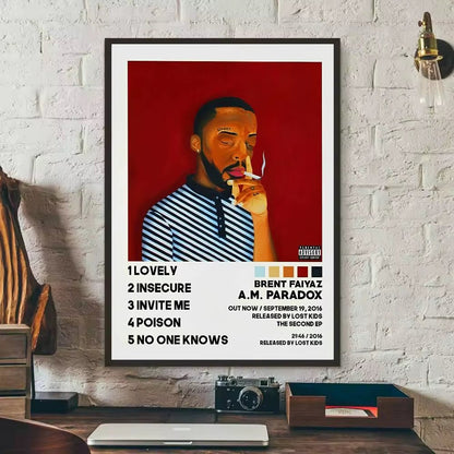 Brent Faiyaz Poster - LIVORA