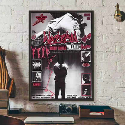 Brent Faiyaz Poster - LIVORA