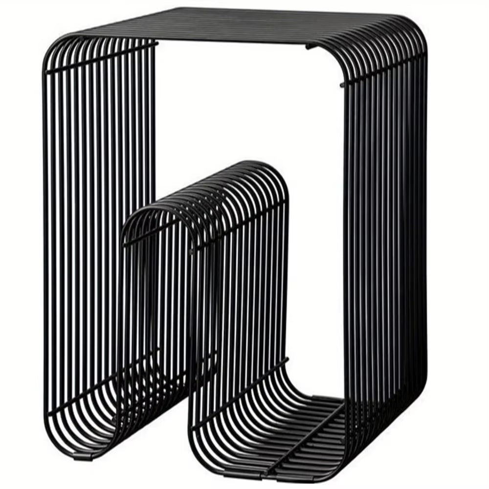 Curva Coffee Table Bookshelf - LIVORA