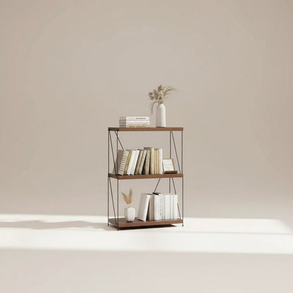 Standregal Mit Metallrahmen - LIVORA