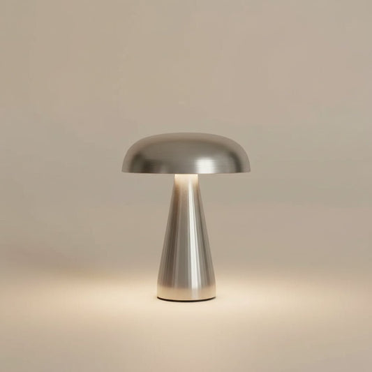 Chrome Pilz Lampe - LIVORA