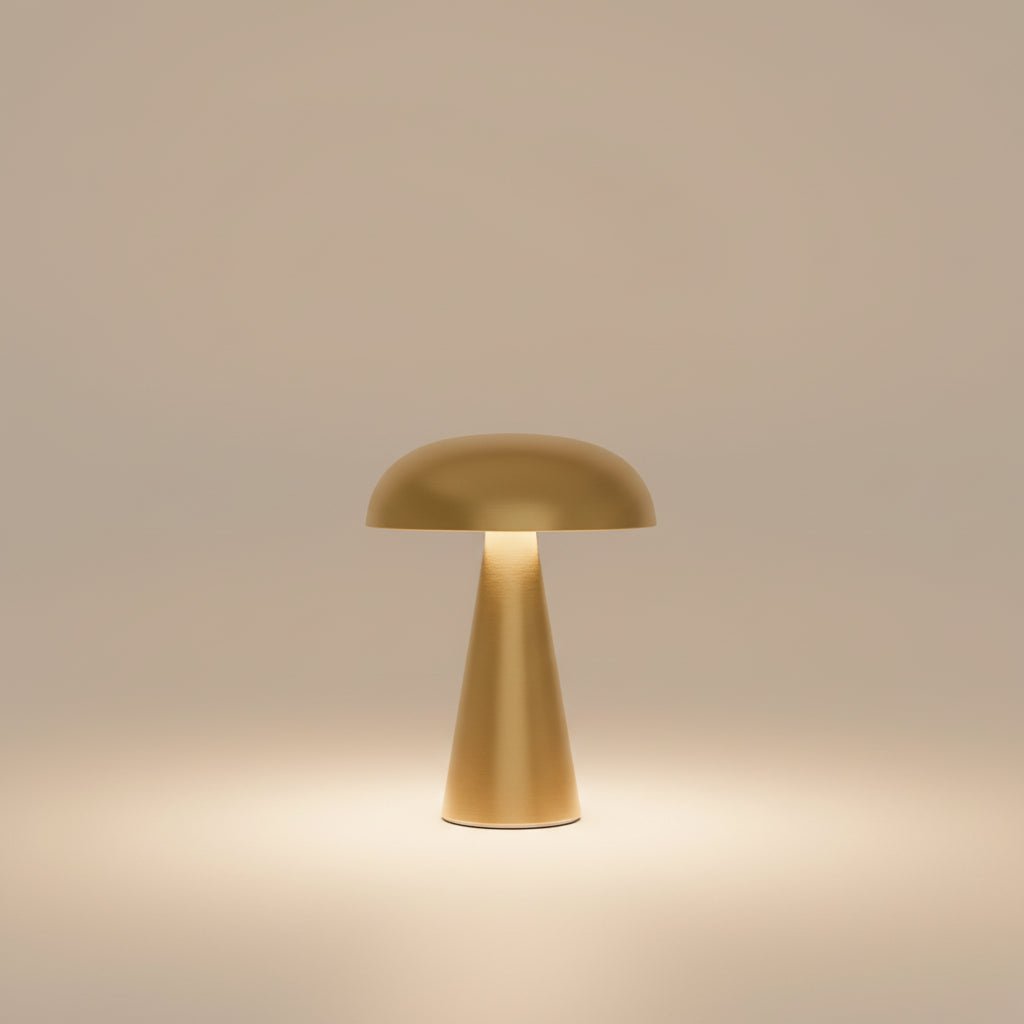 Chrome Pilz Lampe - LIVORA