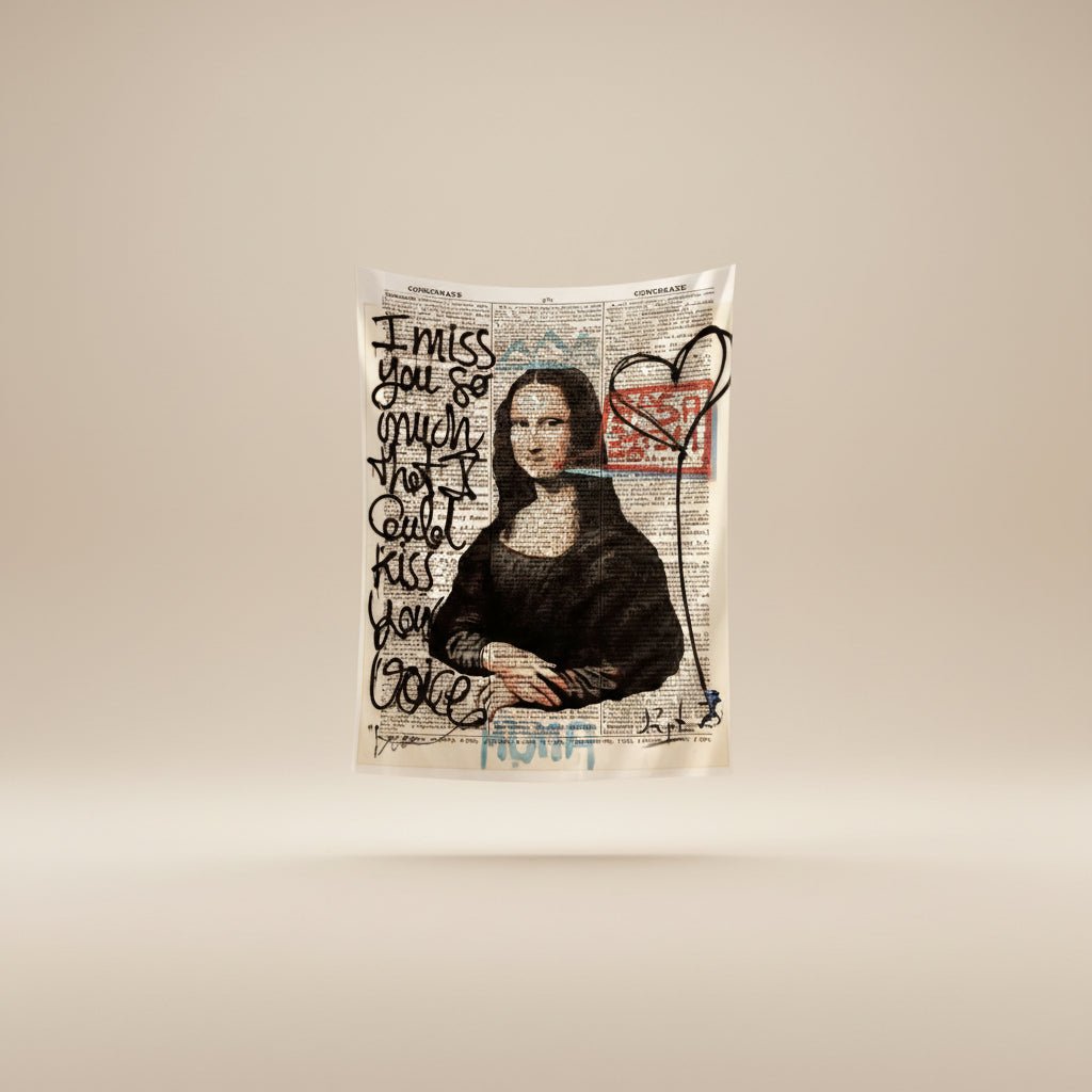 Mona Lisa Graffiti - LIVORA