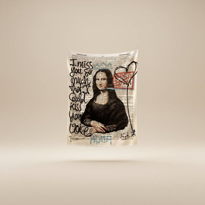 Mona Lisa Graffiti - LIVORA