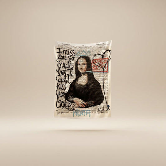 Mona Lisa Graffiti - LIVORA
