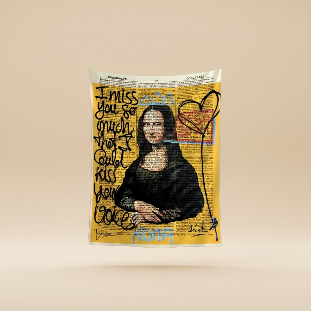Mona Lisa Graffiti - LIVORA