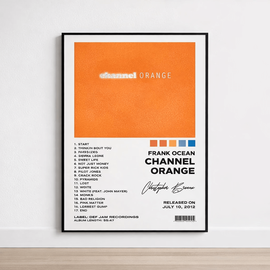 Frank Ocean Poster - LIVORA