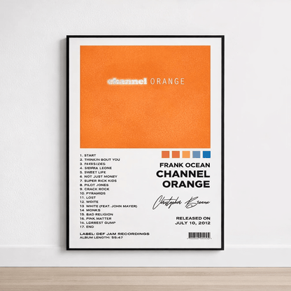 Frank Ocean Poster - LIVORA