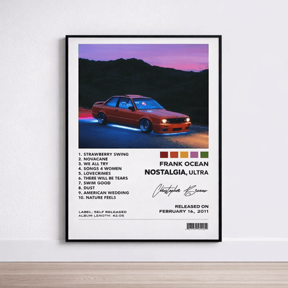 Frank Ocean Poster - LIVORA
