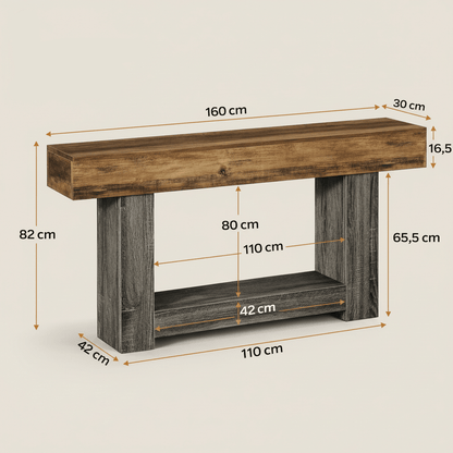 Bauernhaus Konsolentisch - LIVORA