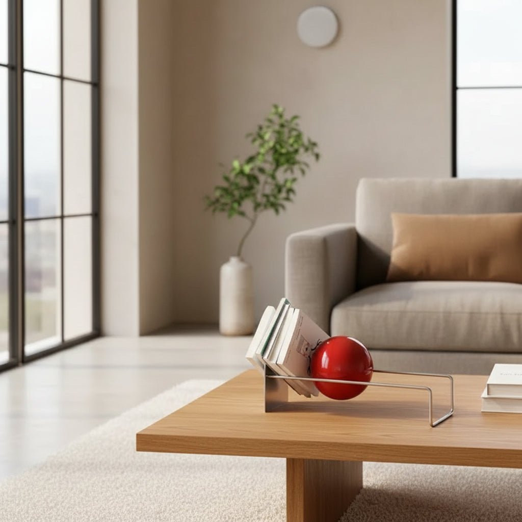 Metal Bookshelf - LIVORA