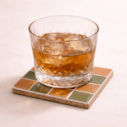 Mosaic Glass Untersetzer - LIVORA