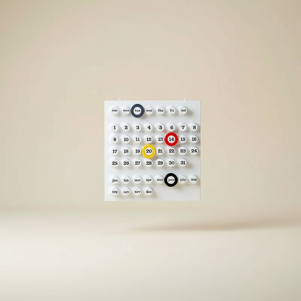 Mid - Ancient Retro Kalendar - LIVORA