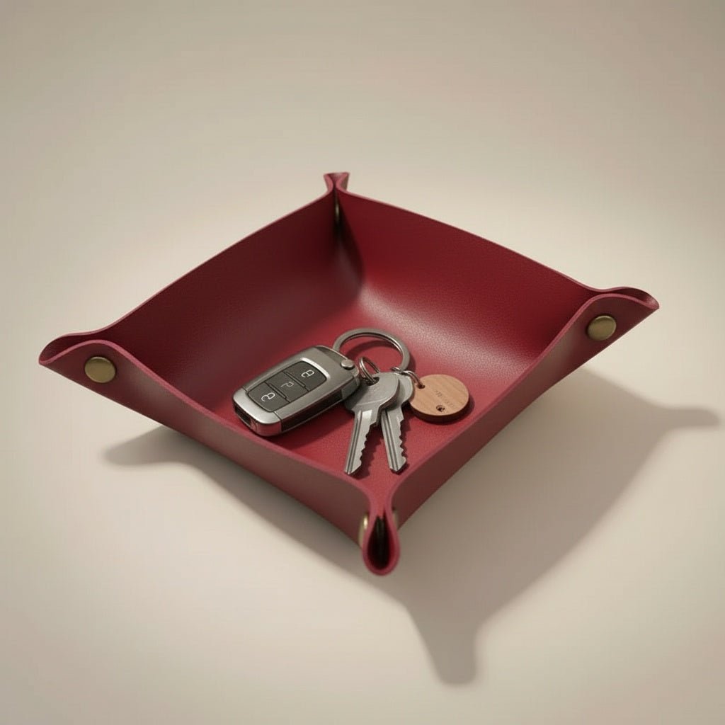 Leder Schlüsselschale - LIVORA