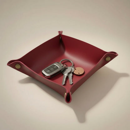 Leder Schlüsselschale - LIVORA