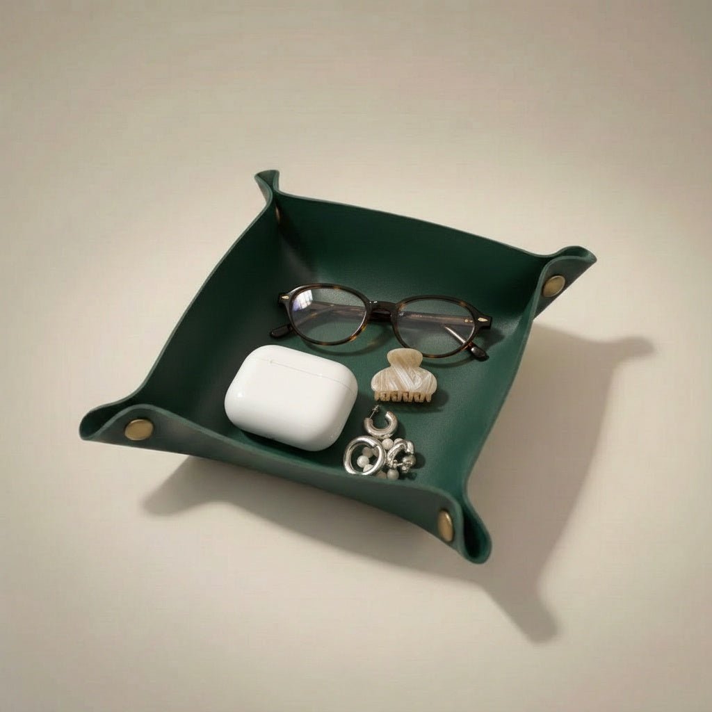 Leder Schlüsselschale - LIVORA