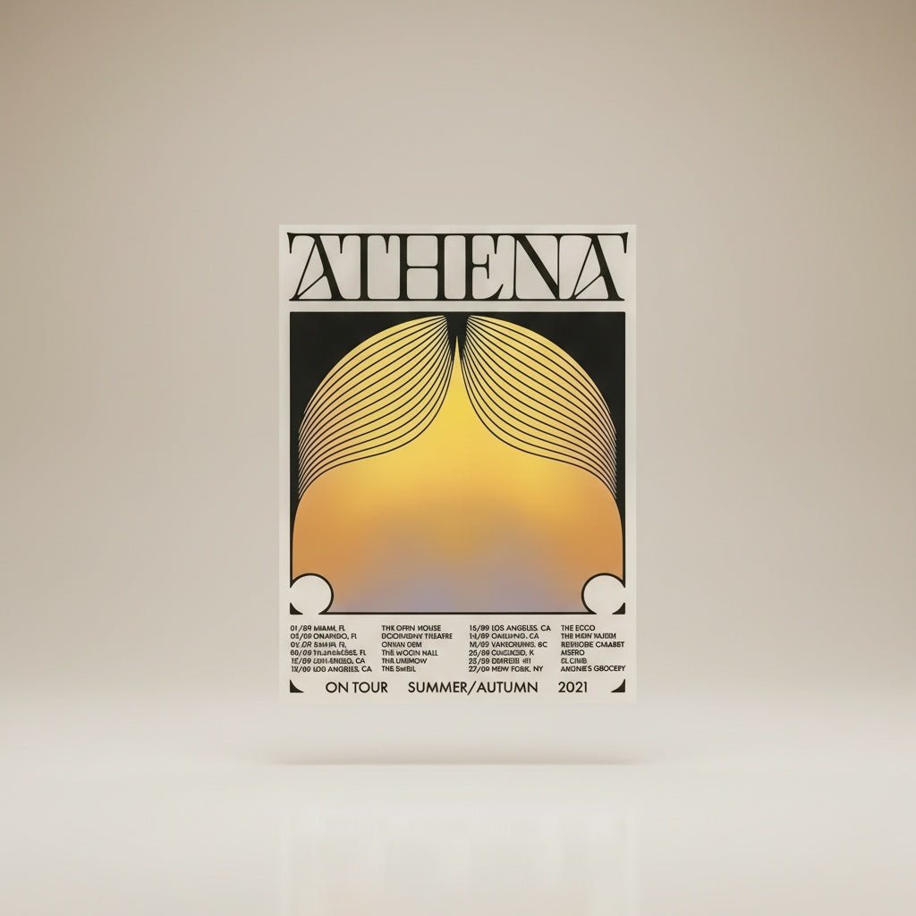 Modern Abstract Poster - LIVORA