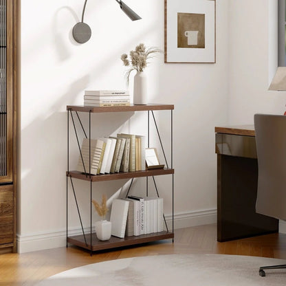 Standregal Mit Metallrahmen - LIVORA