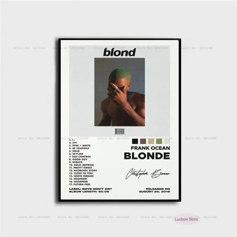 Frank Ocean Poster - LIVORA