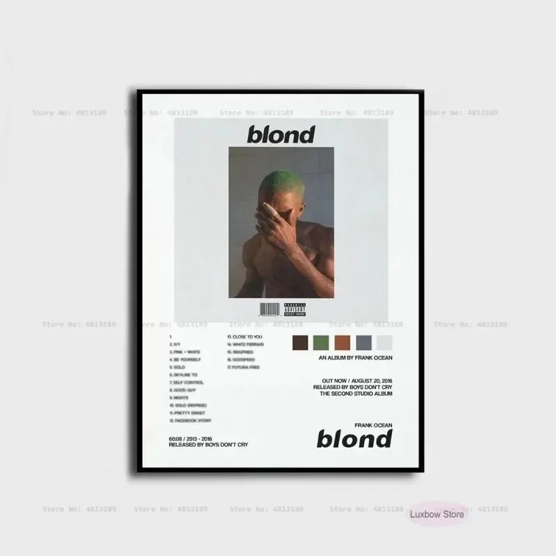 Frank Ocean Poster - LIVORA